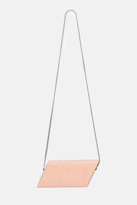 Diagonal Box Clutch made by Yves Saint Laurent