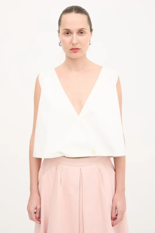 2013 Pleated Drape Top made by Balenciaga