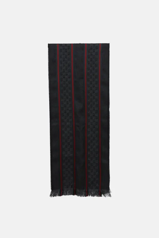 Web GG Monogram Scarf made by Gucci
