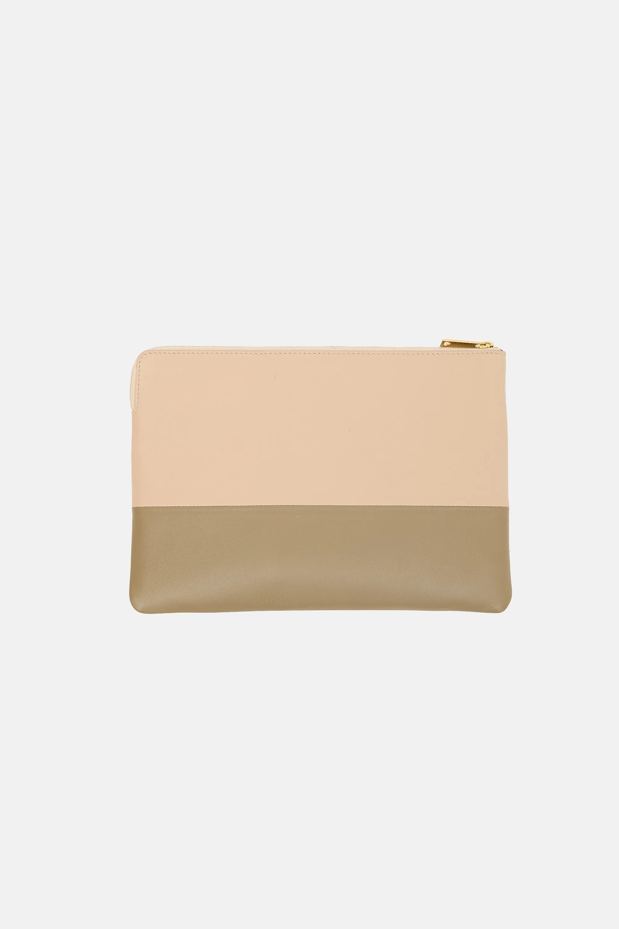 2012 Leather Two Tone Clutch Bag sold by VSP Consignment product image thumbnail 4