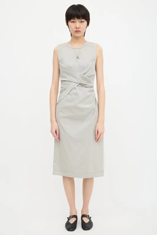 Draped Midi Dress made by Prada
