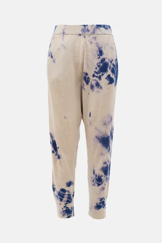 Cashmere Tie Dye Jogger made by Raquel Allegra