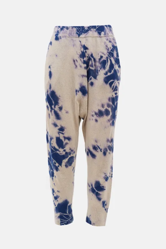 Cashmere Tie Dye Jogger made by Raquel Allegra