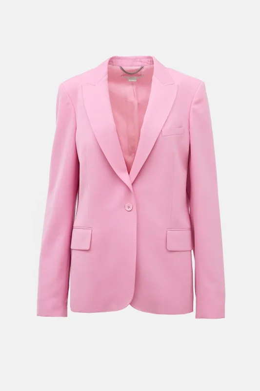 Wool Single Button Blazer made by Stella McCartney