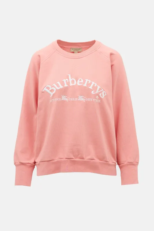 Logo Sweatshirt made by Burberry