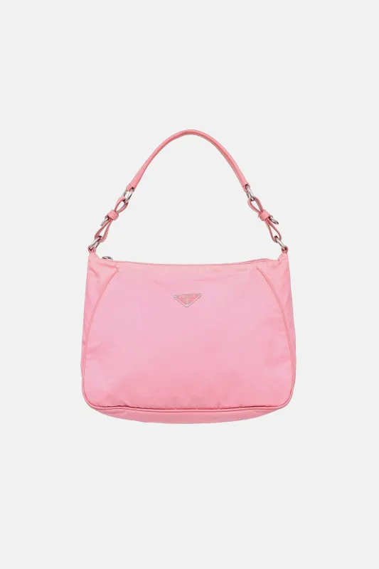 Nylon & Saffiano Leather Shoulder Bag made by Prada