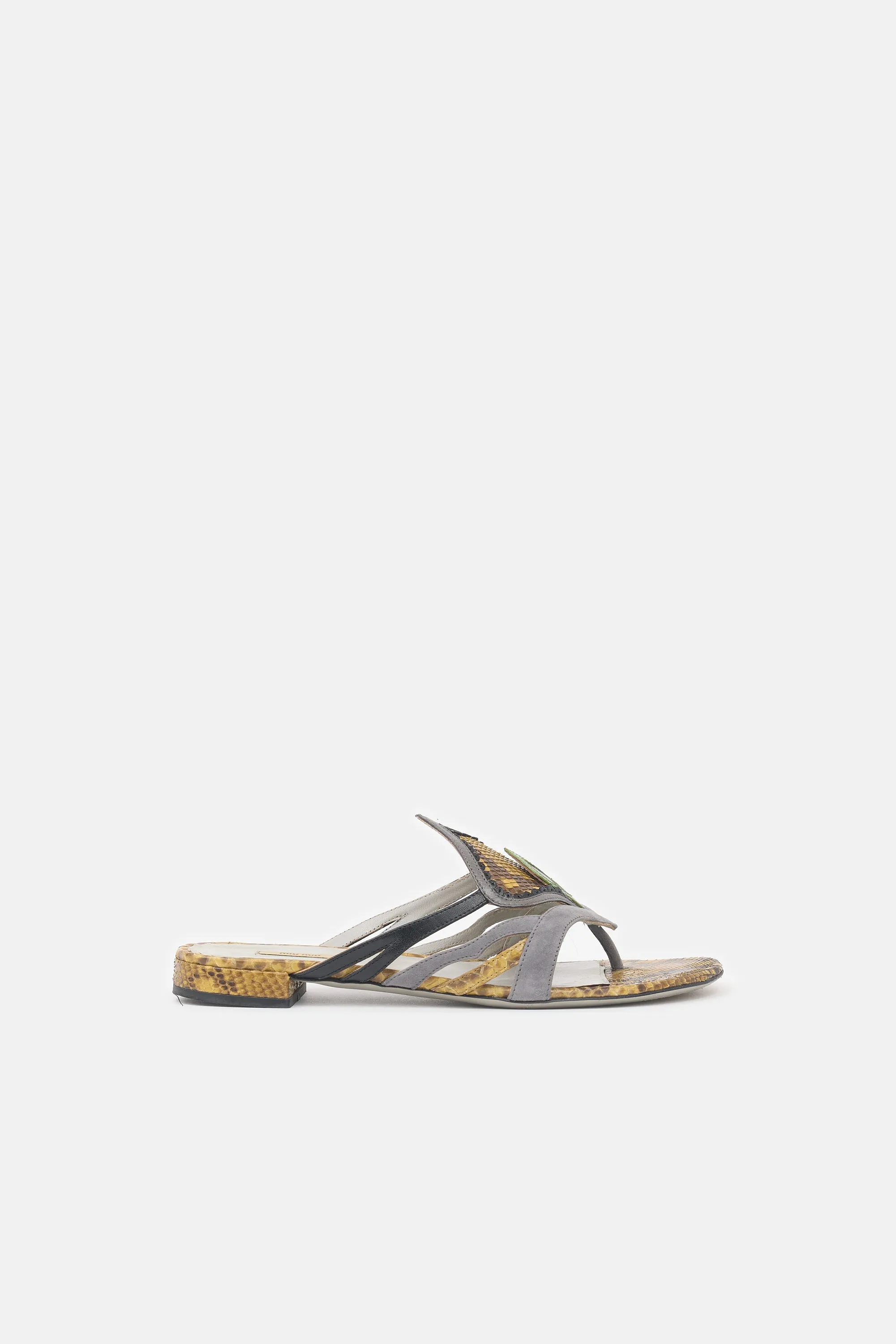 SS 2008 Leather & Suede Sandal sold by VSP Consignment