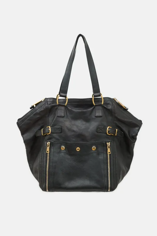Leather Downtown Bag made by Yves Saint Laurent