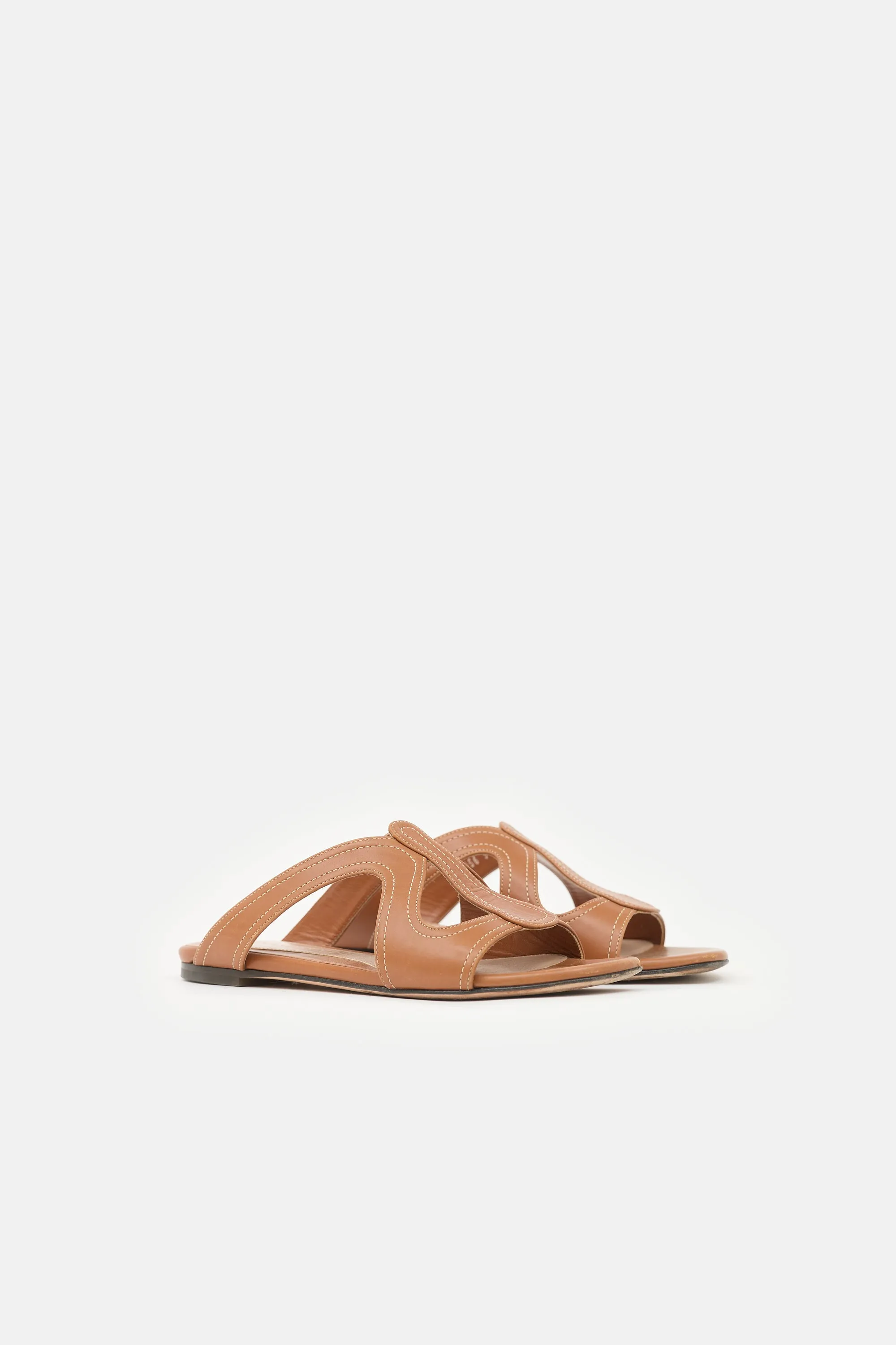 Leather Cutout Sandal sold by VSP Consignment product image thumbnail 3