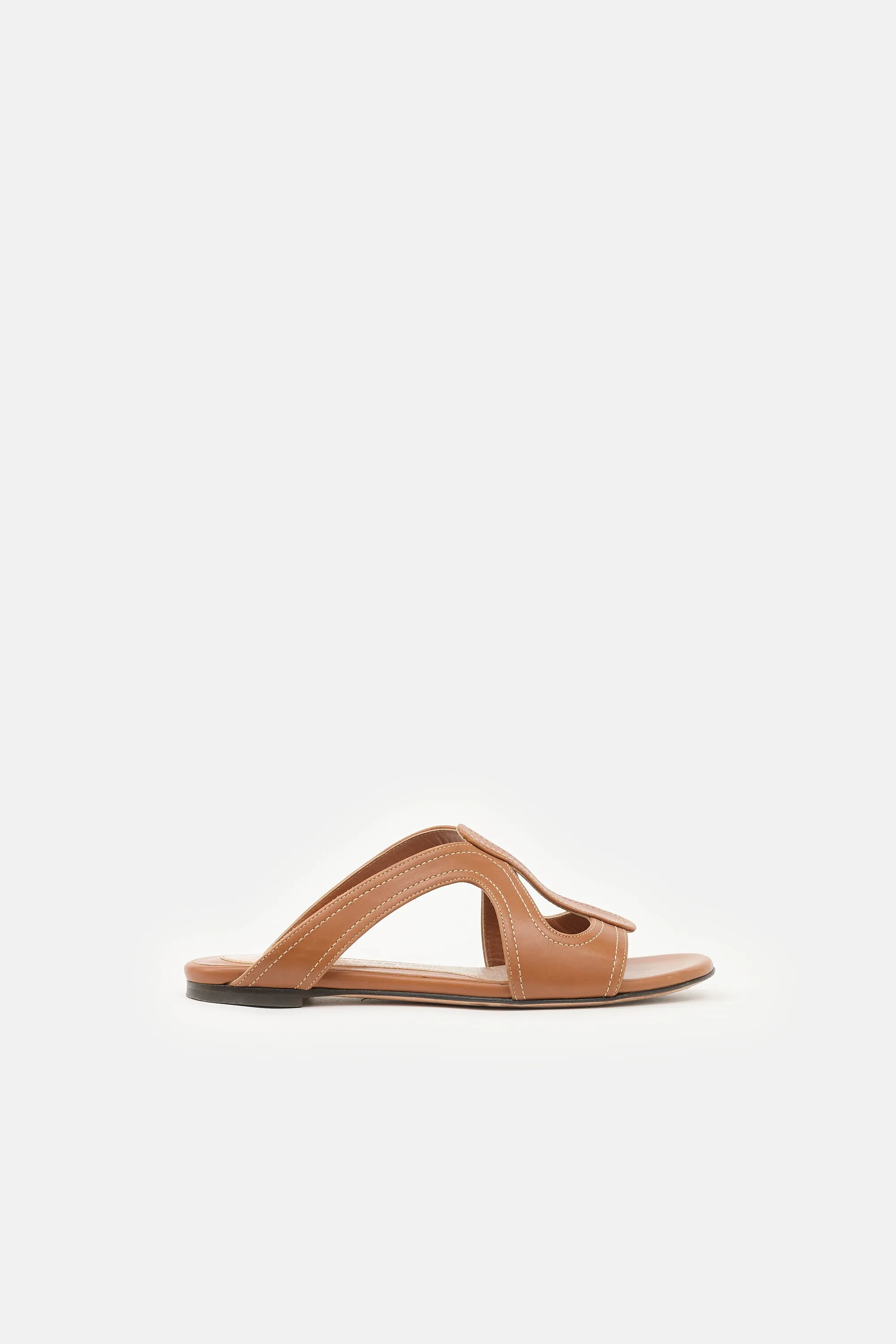 Leather Cutout Sandal sold by VSP Consignment
