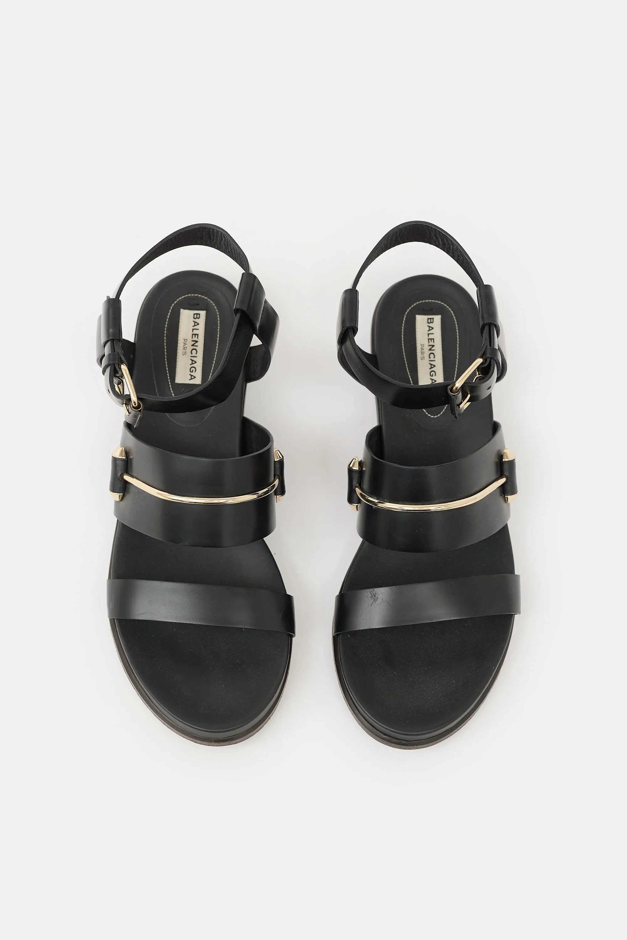 Leather Gladiator Sandal sold by VSP Consignment product image thumbnail 2