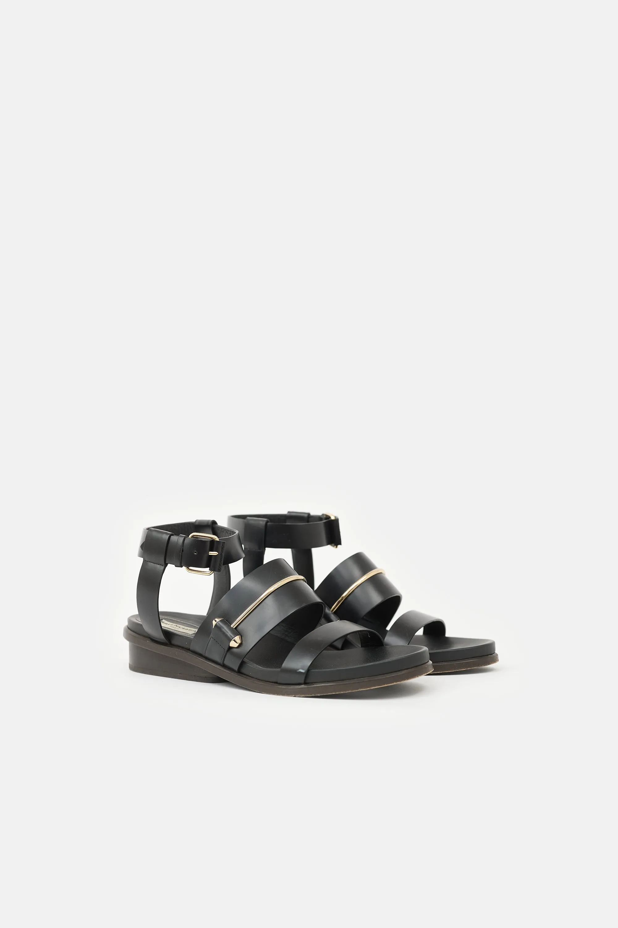 Leather Gladiator Sandal sold by VSP Consignment product image thumbnail 3