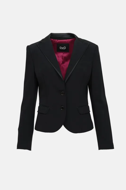 Layered Lapel Blazer made by Dolce & Gabanna