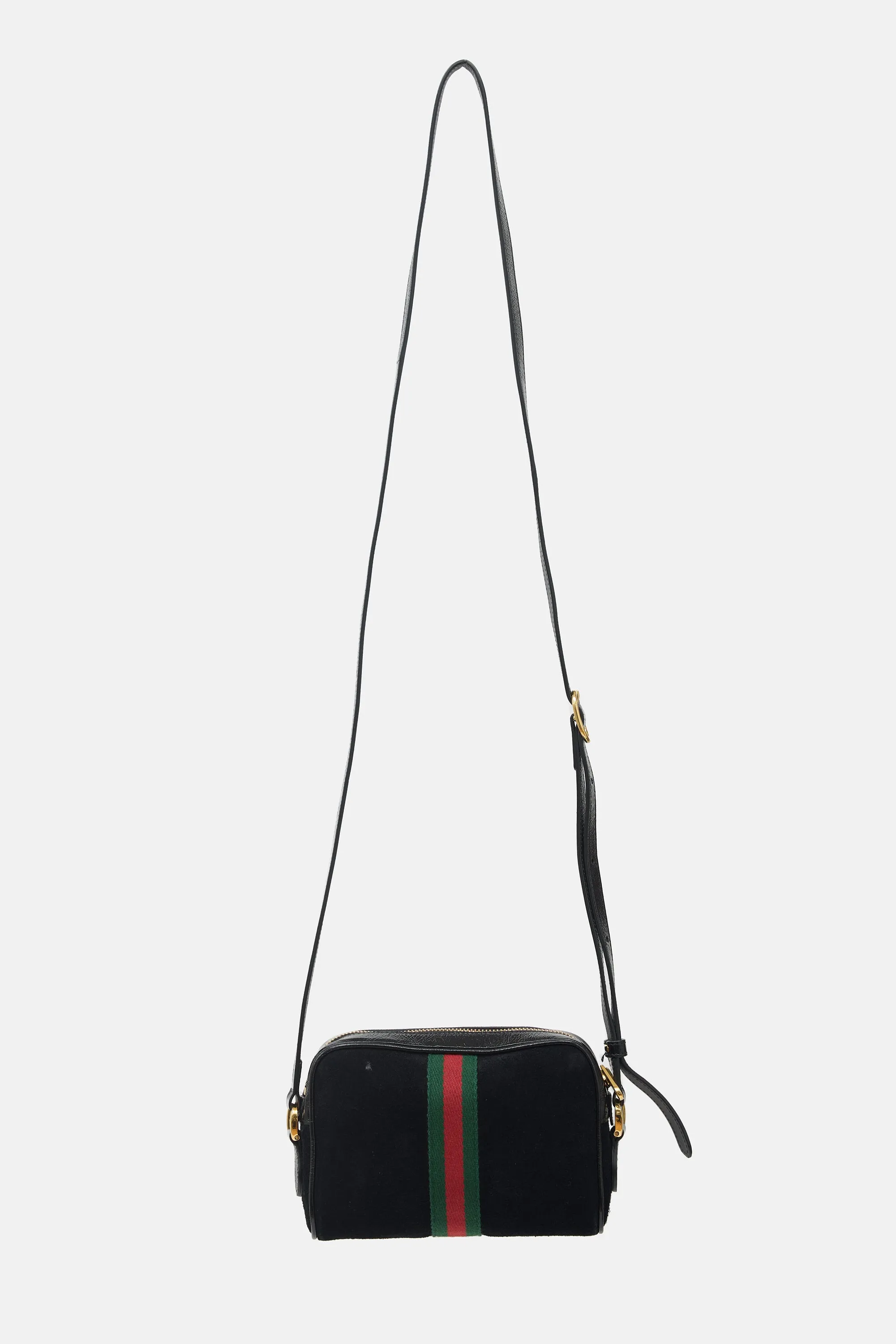 Suede & Patent GG Web Bag sold by VSP Consignment product image thumbnail 3