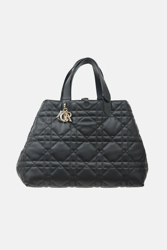 Leather Macrocannage Toujours Bag made by Dior