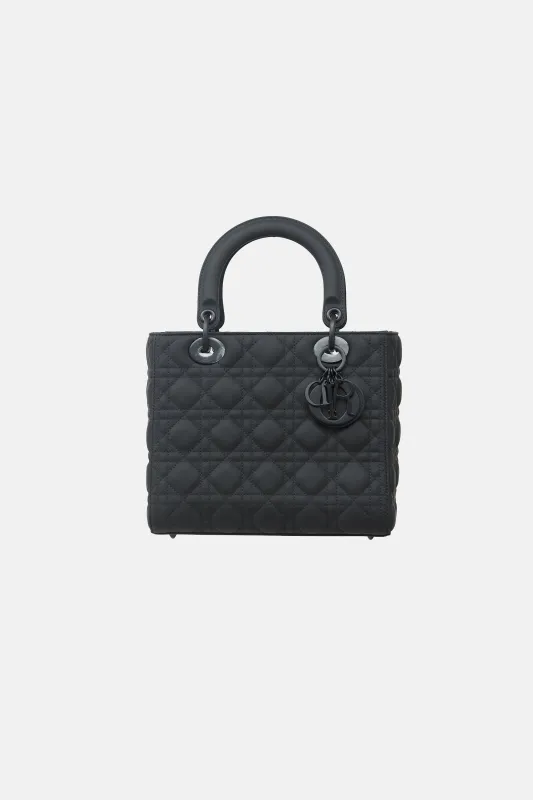 Ultramatte Leather Lady Dior Bag made by Dior