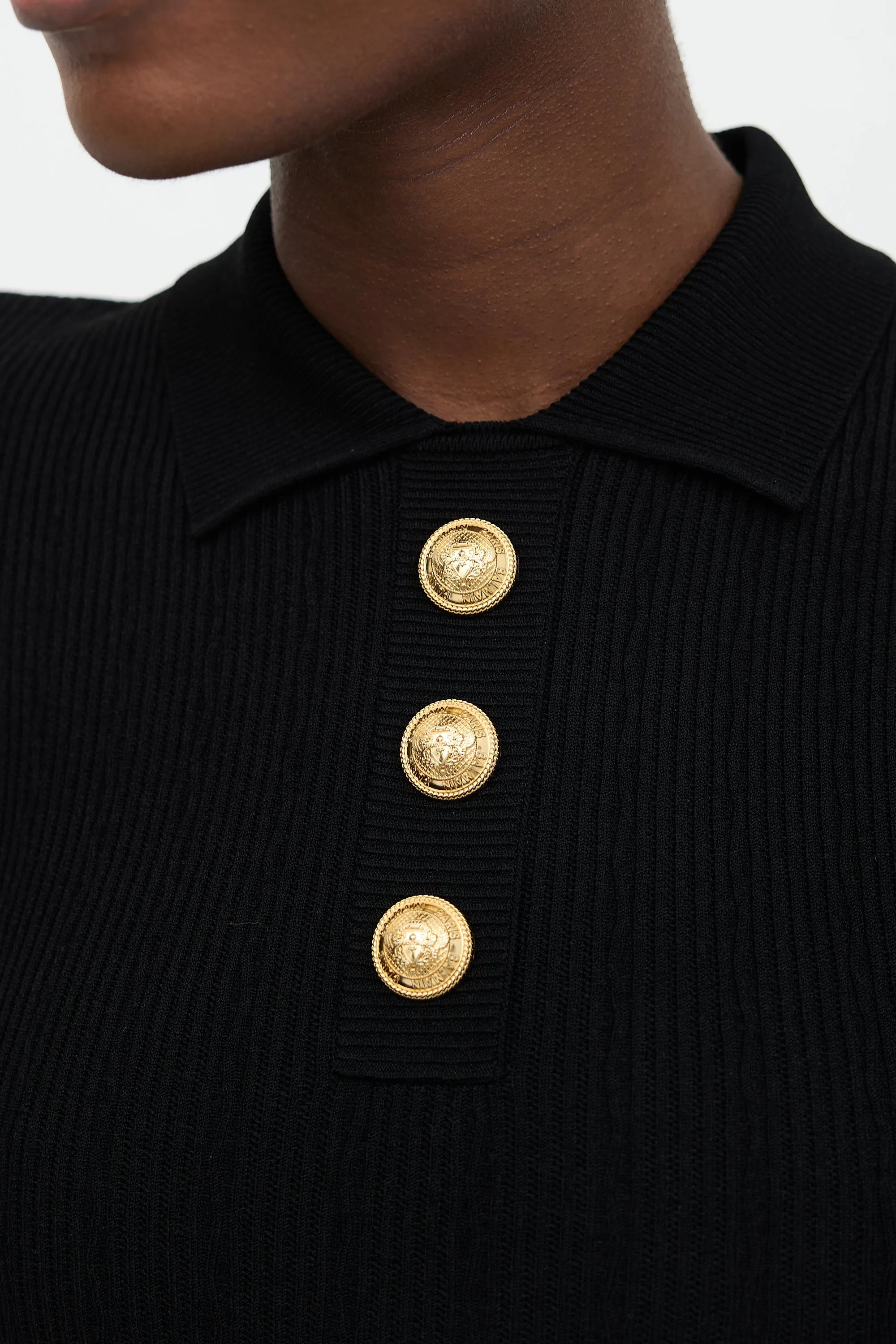 Ribbed Knit Polo Dress sold by VSP Consignment product image thumbnail 5