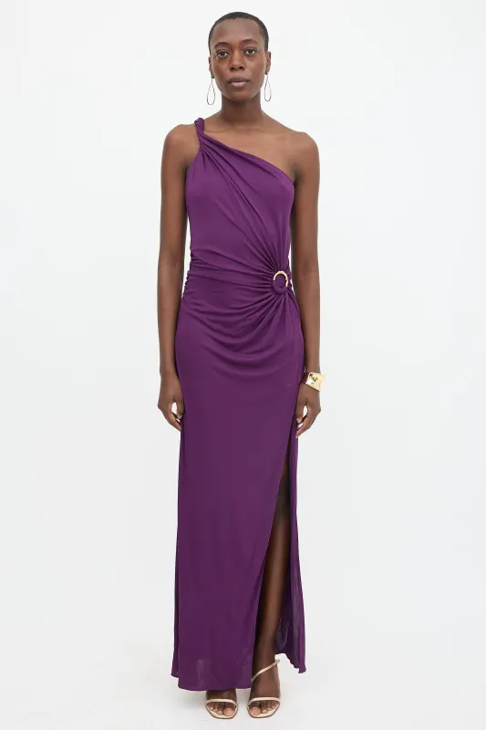 Jersey One Shoulder Dress made by Emilio Pucci