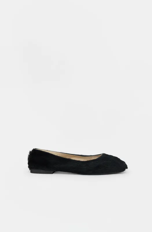 Hair Square Ballet Flat made by The Row