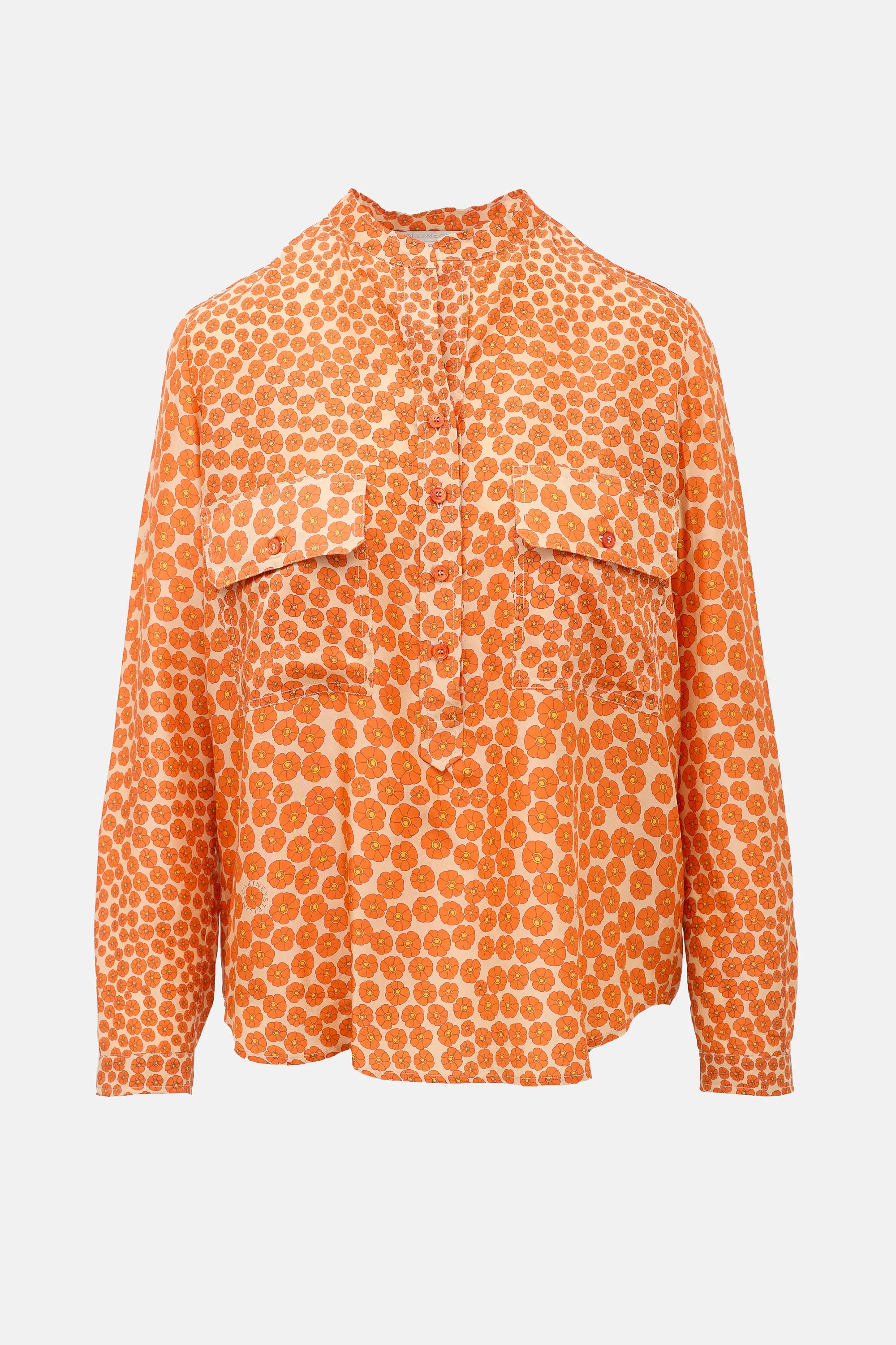 Silk Floral Shirt sold by VSP Consignment