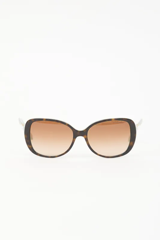 TF4121 Embellished Rectangular Sunglasses made by Tiffany & Co.