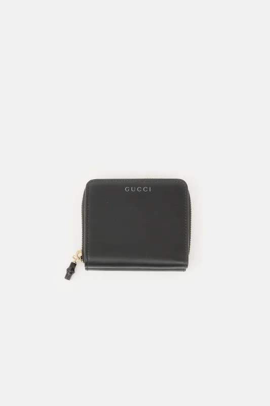 Leather Small Bamboo Wallet made by Gucci