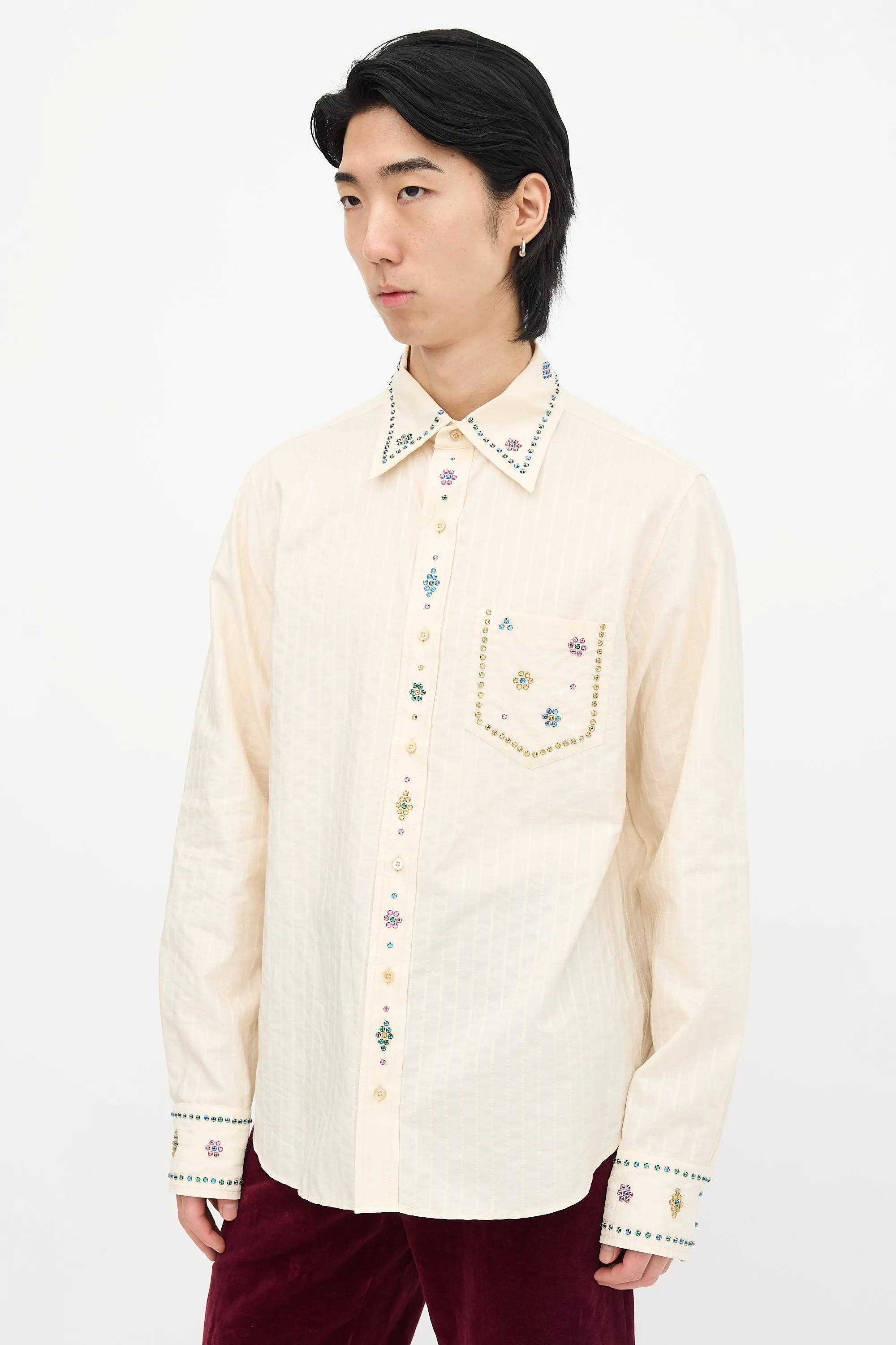 FW 2020 Embellished Shirt sold by VSP Consignment product image thumbnail 4