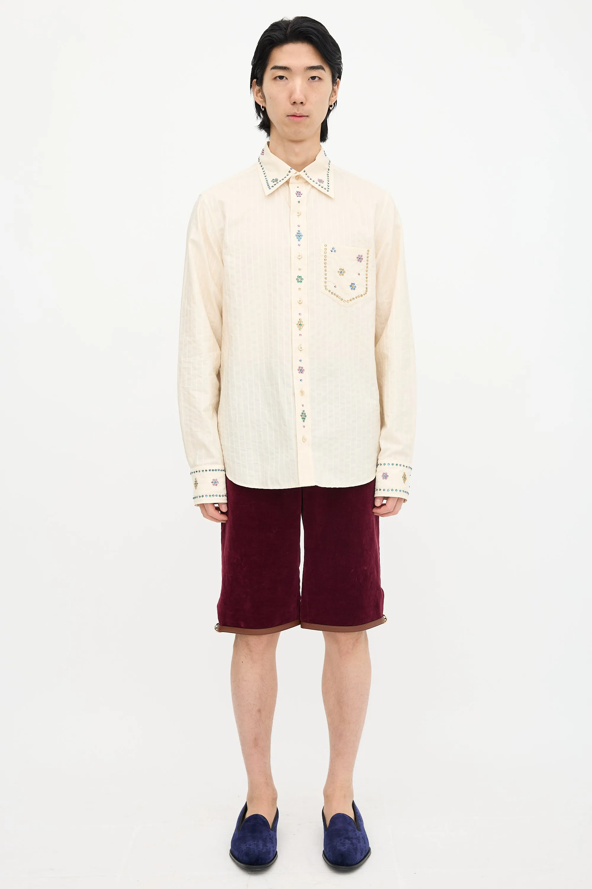 FW 2020 Embellished Shirt sold by VSP Consignment product image thumbnail 3