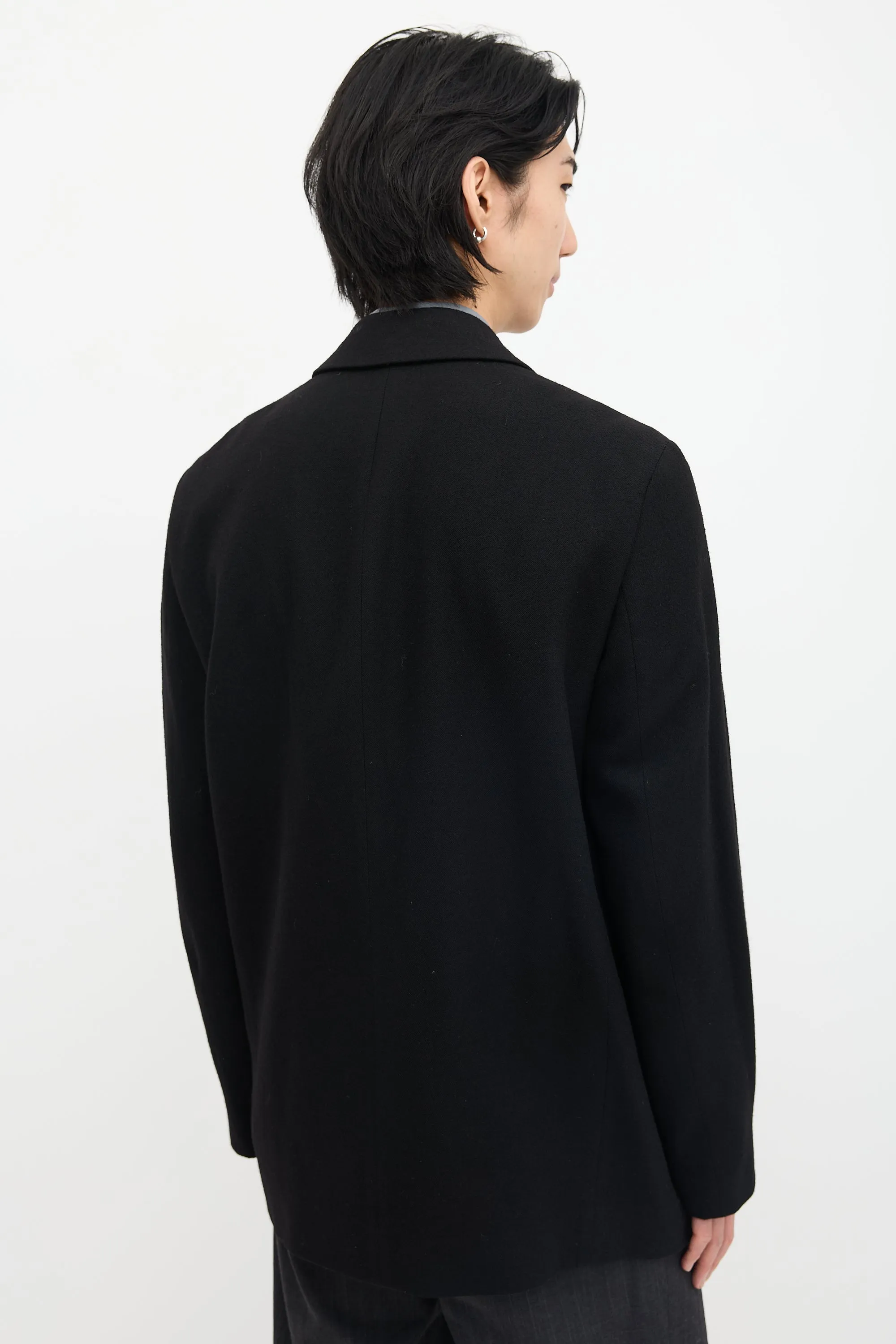 Notched Lapel Blazer sold by VSP Consignment product image thumbnail 4