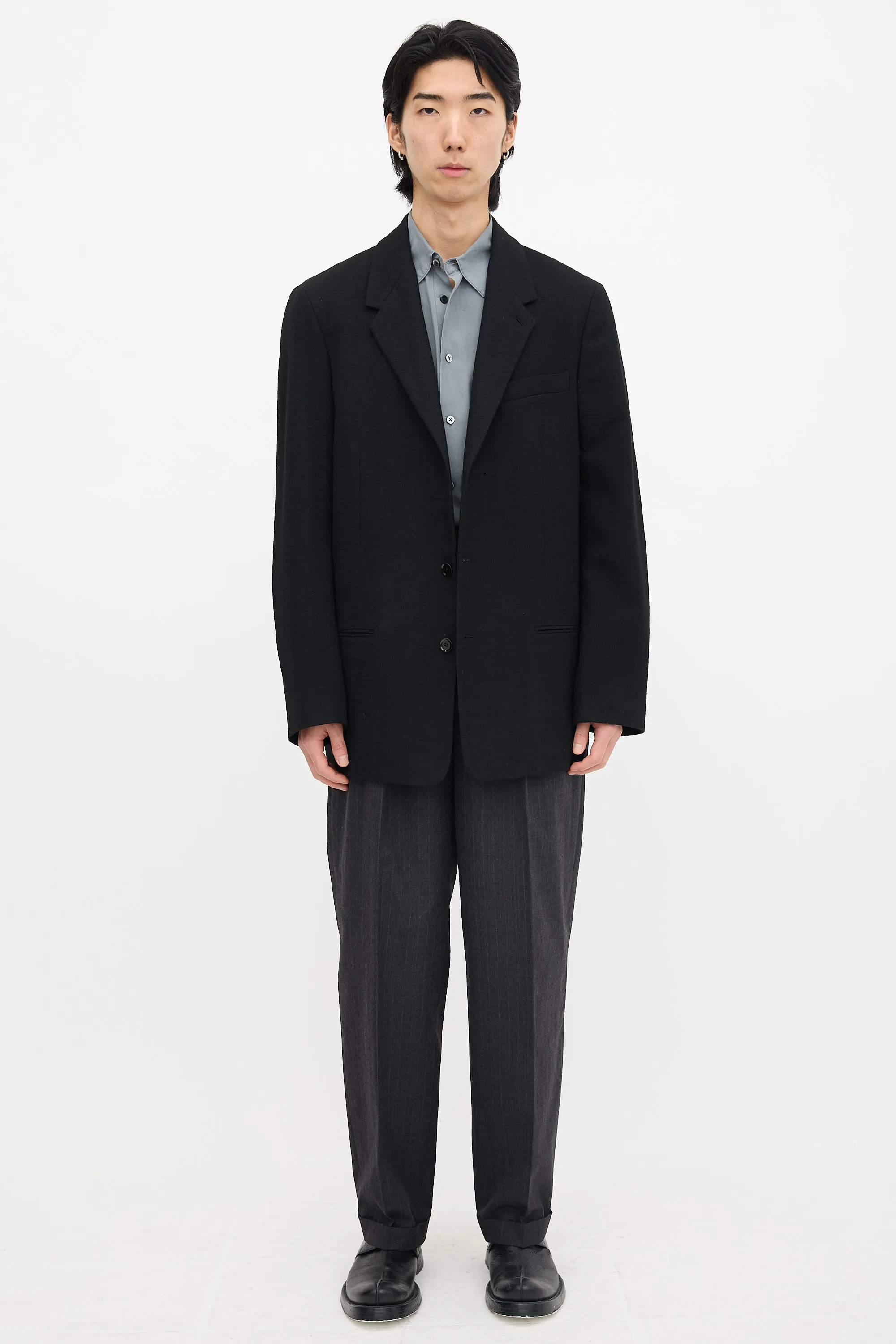 Notched Lapel Blazer sold by VSP Consignment product image thumbnail 2