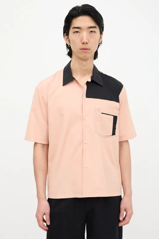 SS 2018 Colourblock Shirt made by Maison Margiela
