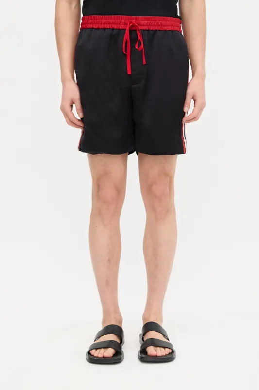 2019 Drawstring Logo Shorts made by Gucci