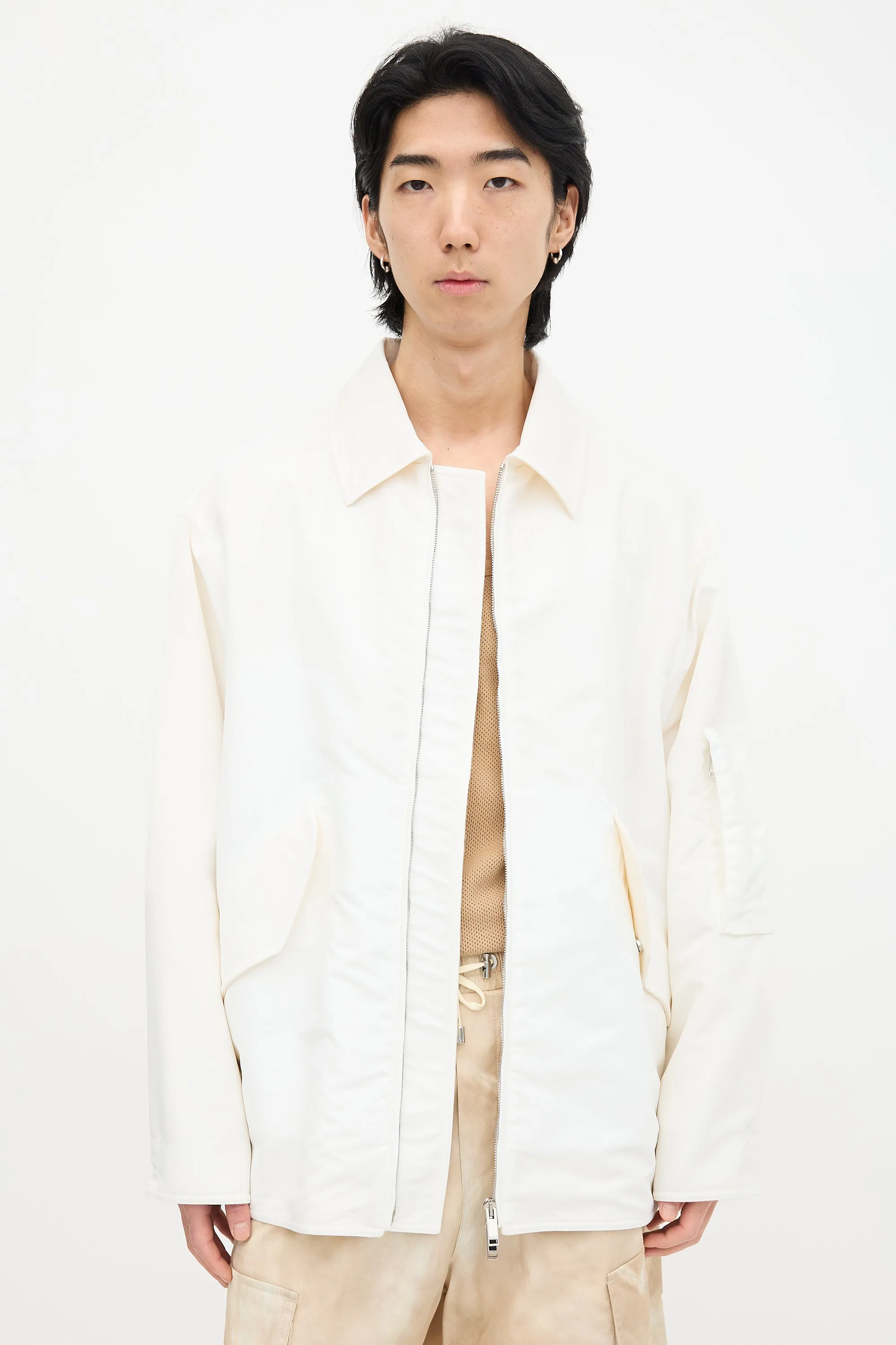 Nylon Blouson Jacket sold by VSP Consignment