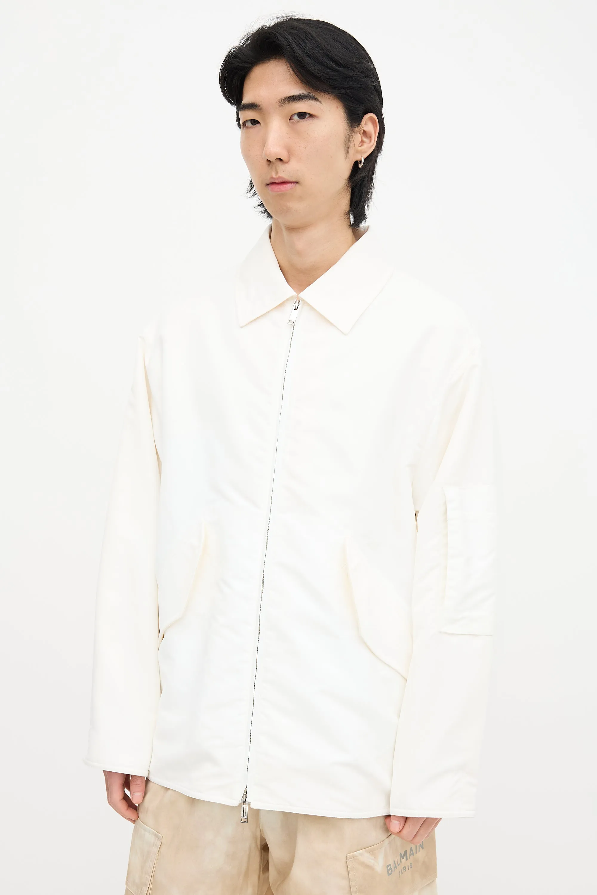 Nylon Blouson Jacket sold by VSP Consignment product image thumbnail 3