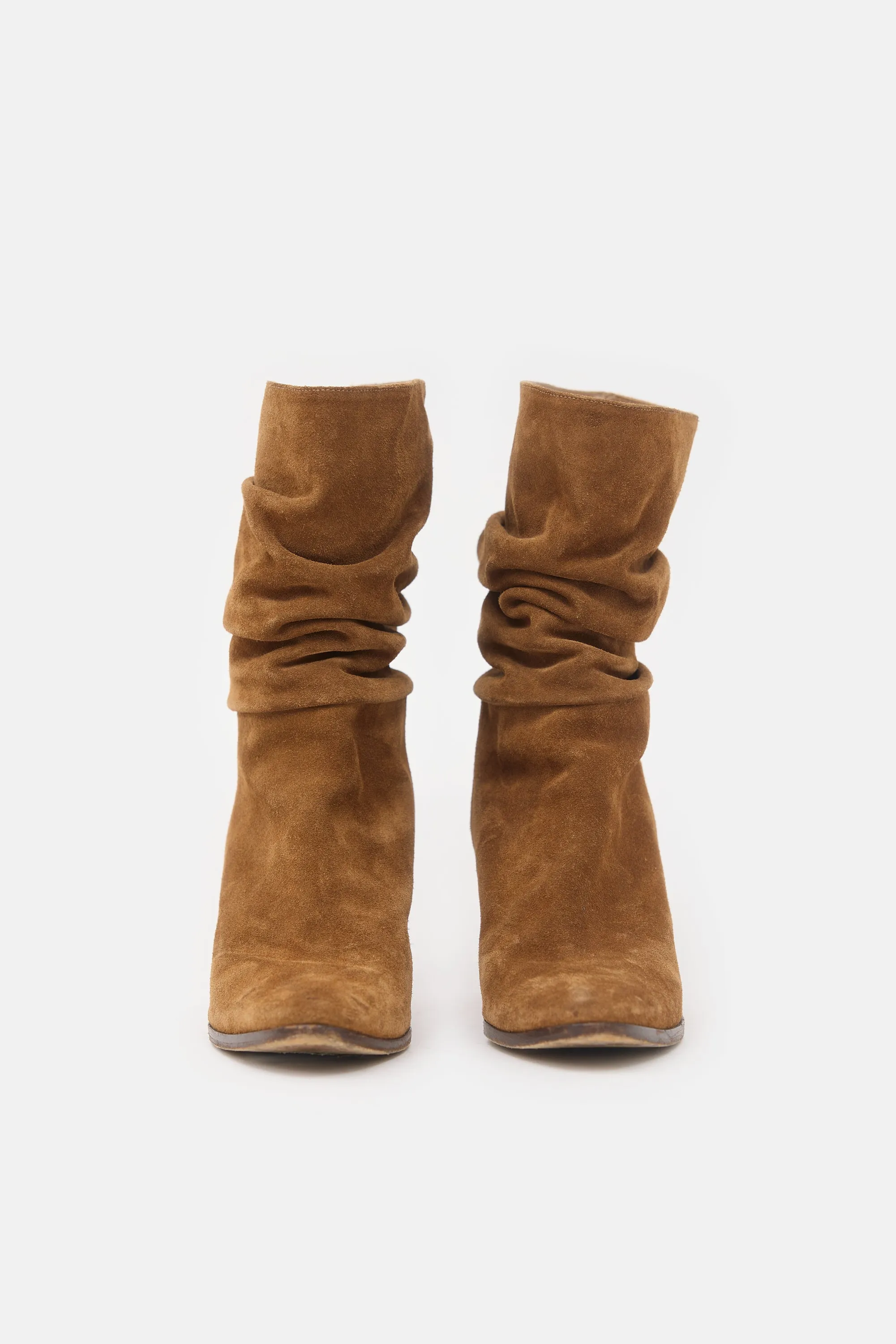 Suede Calasso Slouch Boot sold by VSP Consignment product image thumbnail 3
