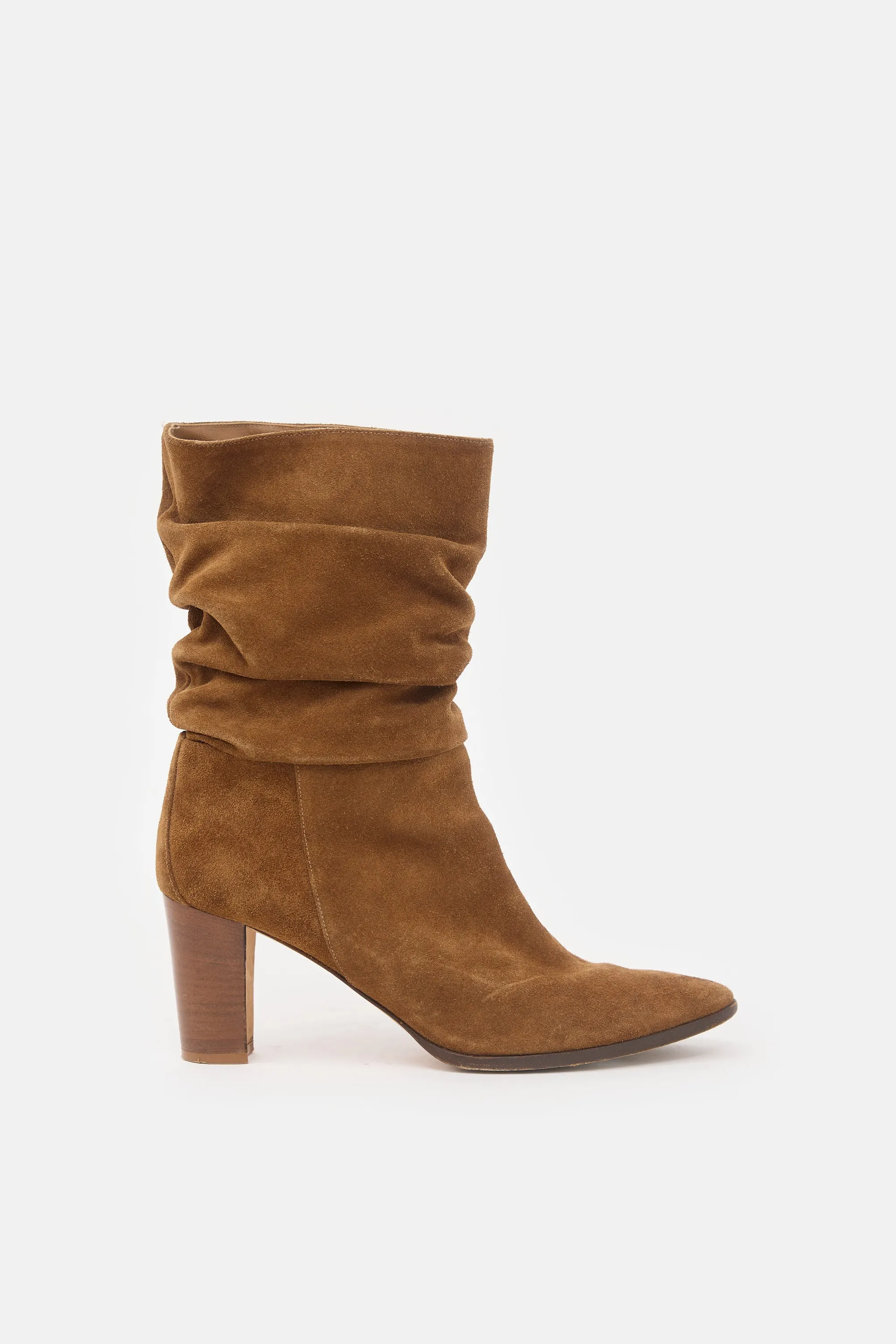 Suede Calasso Slouch Boot sold by VSP Consignment