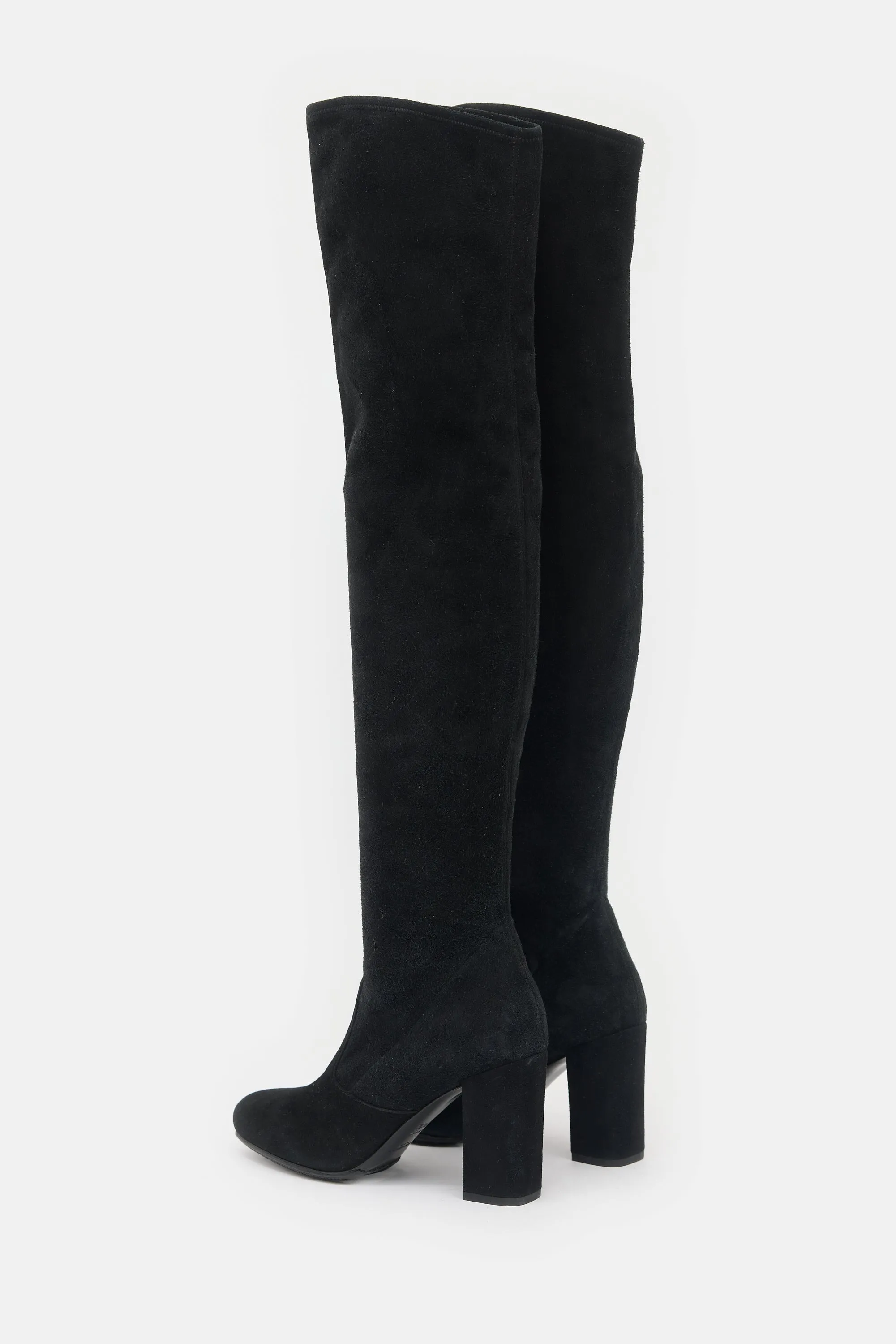 Suede Thigh Boot sold by VSP Consignment product image thumbnail 4