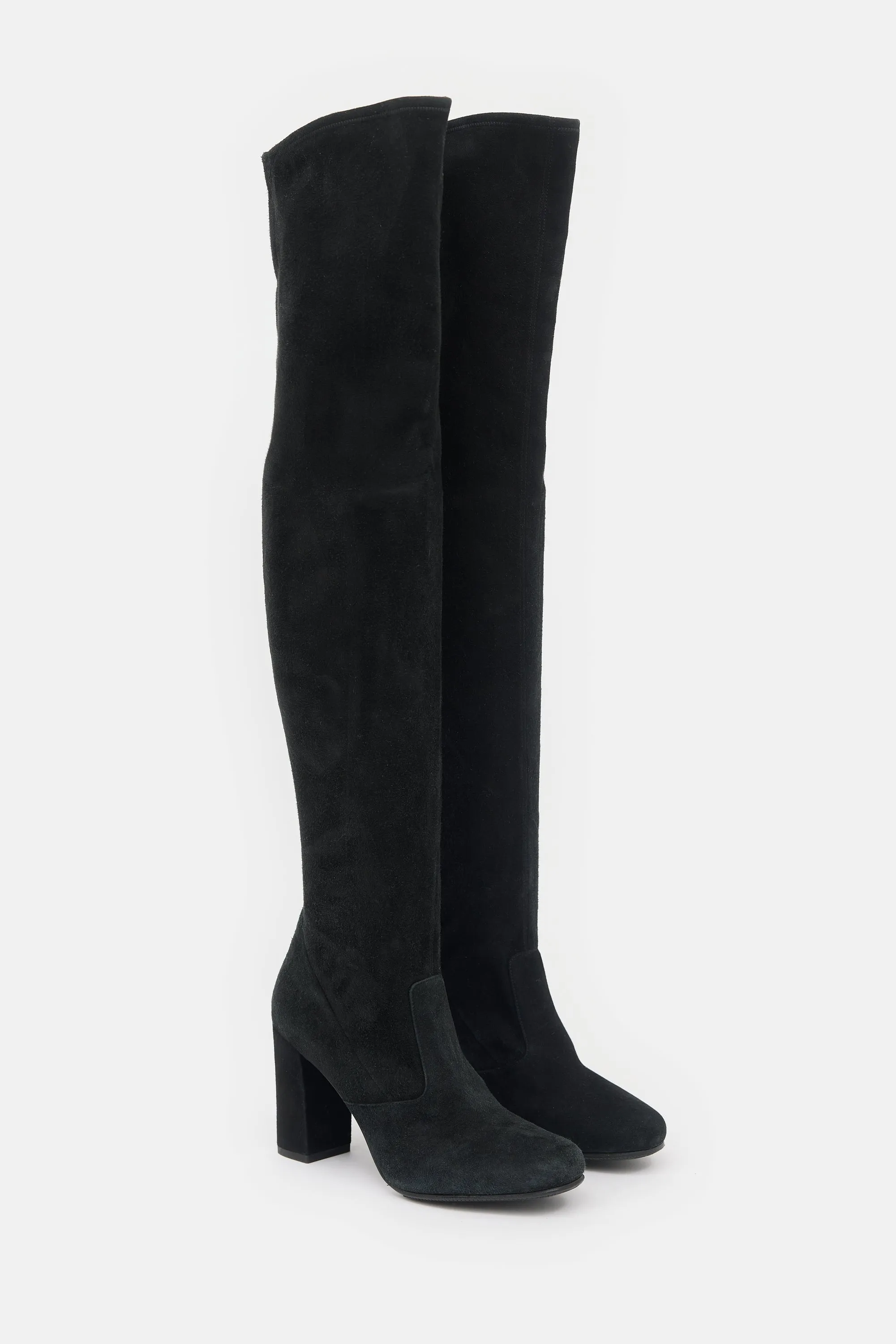 Suede Thigh Boot sold by VSP Consignment product image thumbnail 2