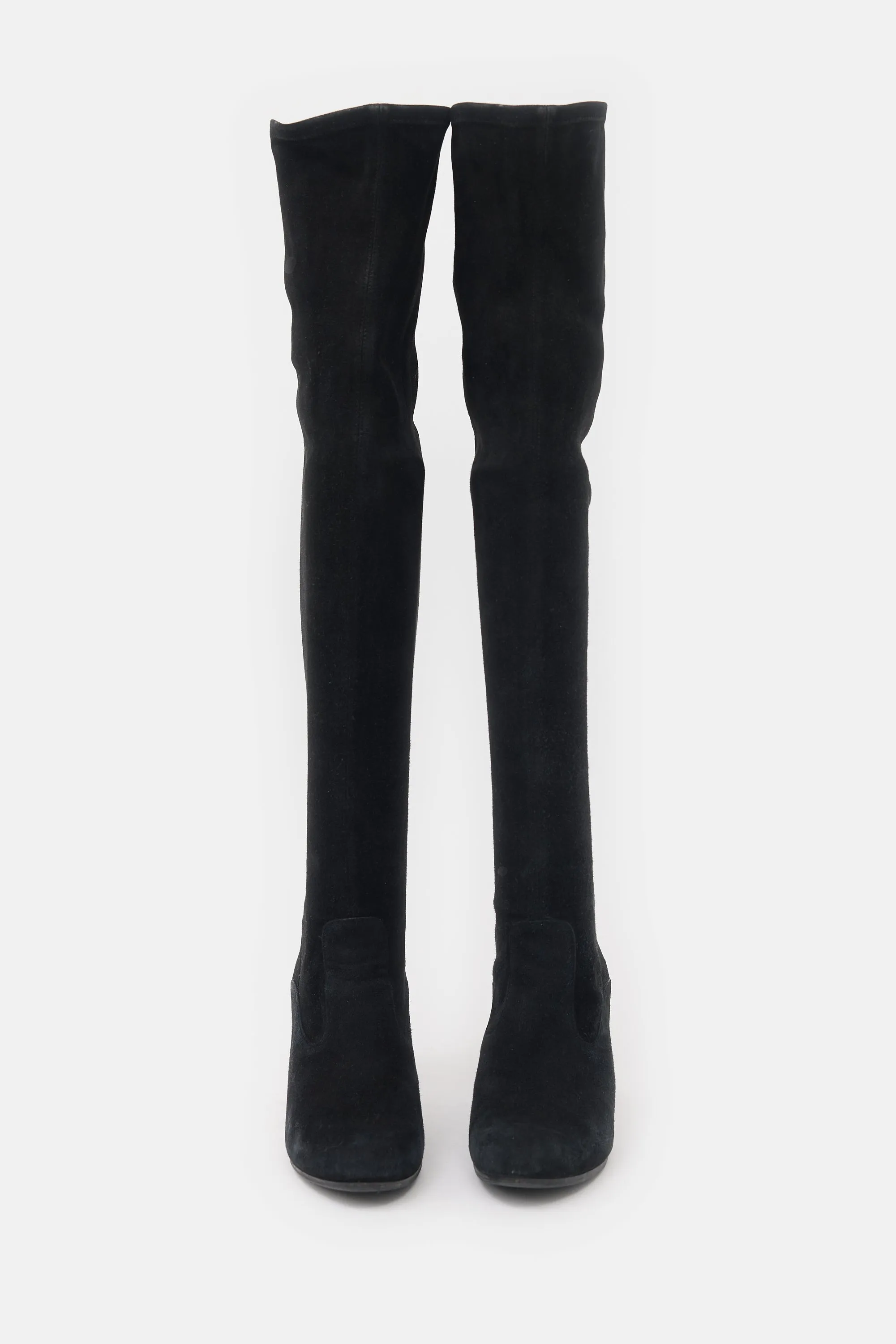 Suede Thigh Boot sold by VSP Consignment product image thumbnail 3