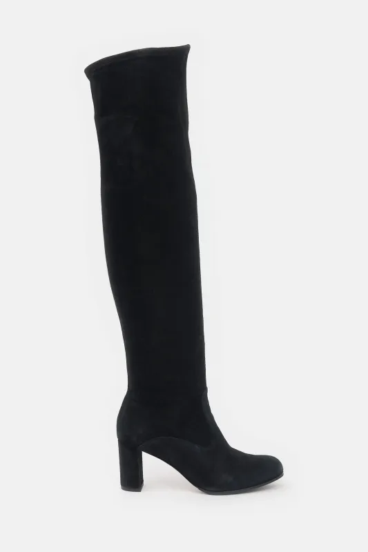 Suede Thigh Boot made by Valentino