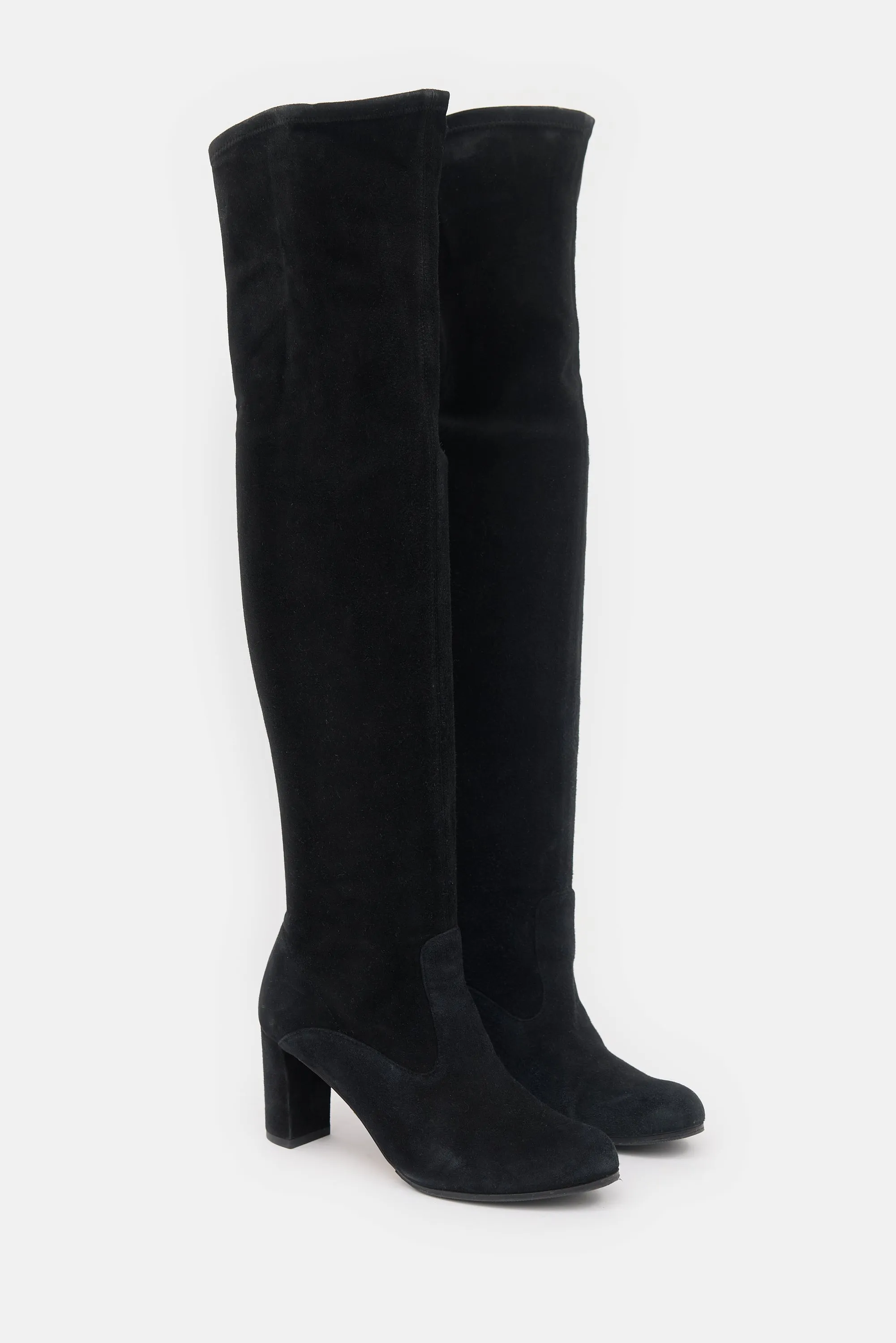 Suede Thigh Boot sold by VSP Consignment product image thumbnail 2