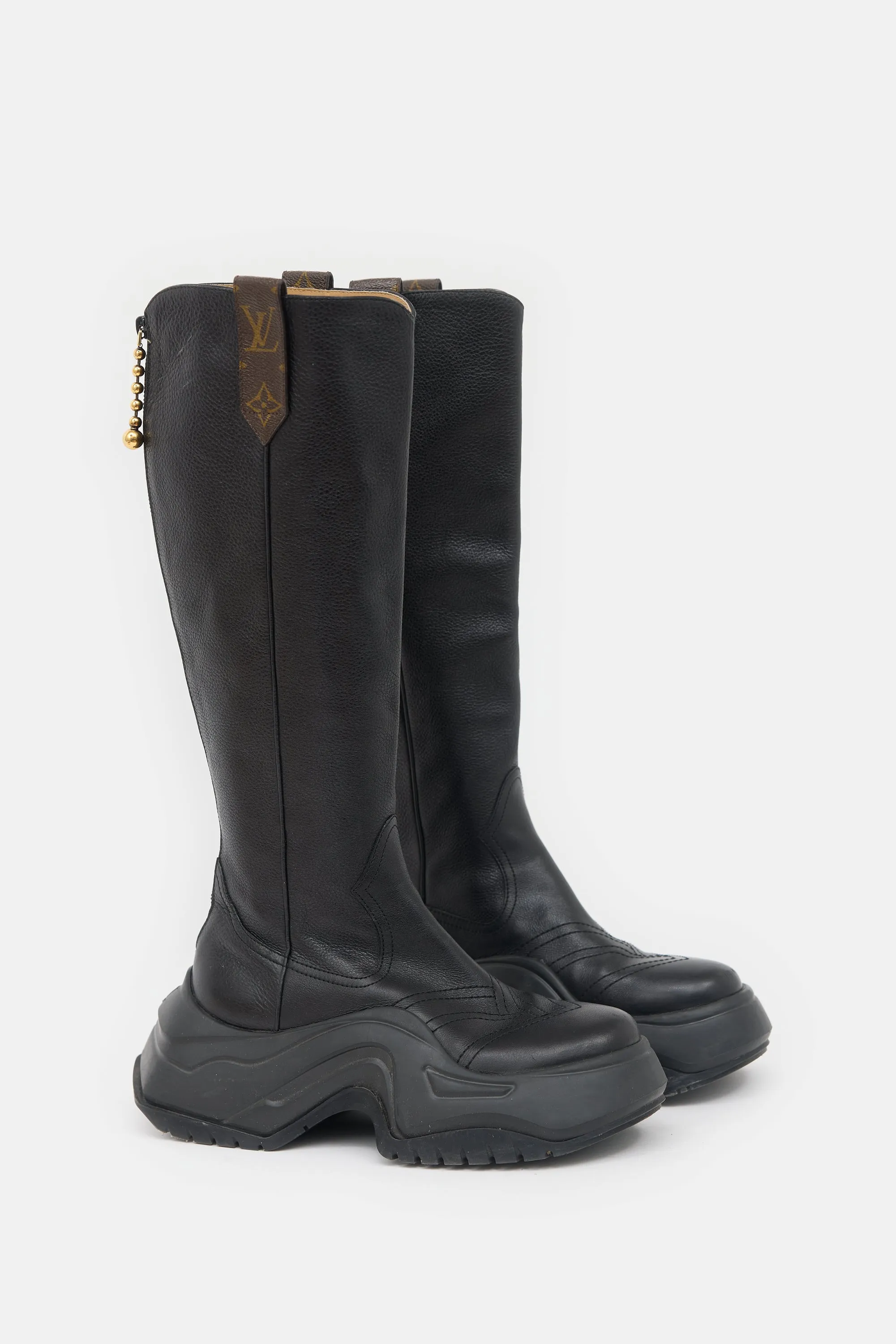 Leather LV Archlight 2.0 Knee Boot sold by VSP Consignment product image thumbnail 3