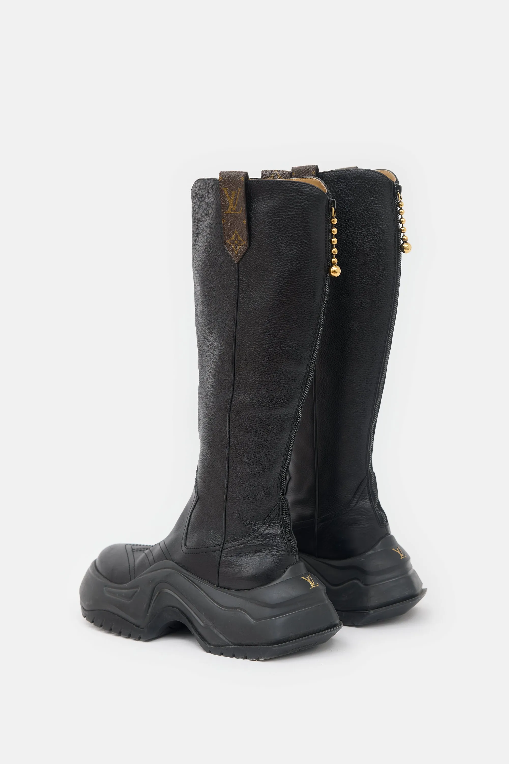 Leather LV Archlight 2.0 Knee Boot sold by VSP Consignment product image thumbnail 5