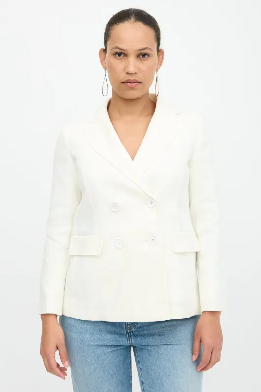 S Linen Gioia Blazer made by MaxMara