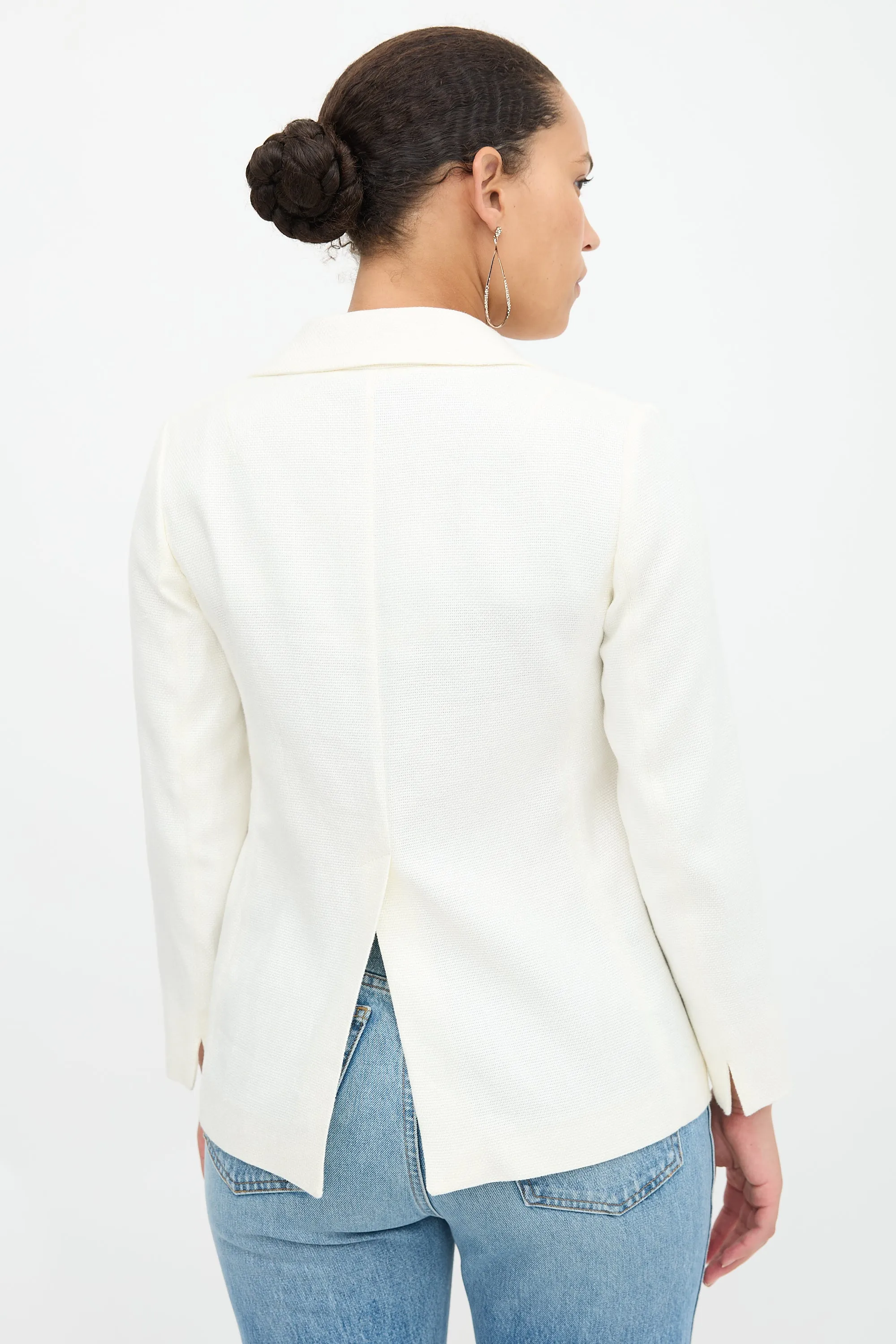 S Linen Gioia Blazer sold by VSP Consignment product image thumbnail 4