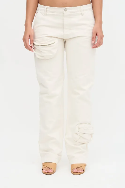 Straight Leg Cargo Pant made by The Attico