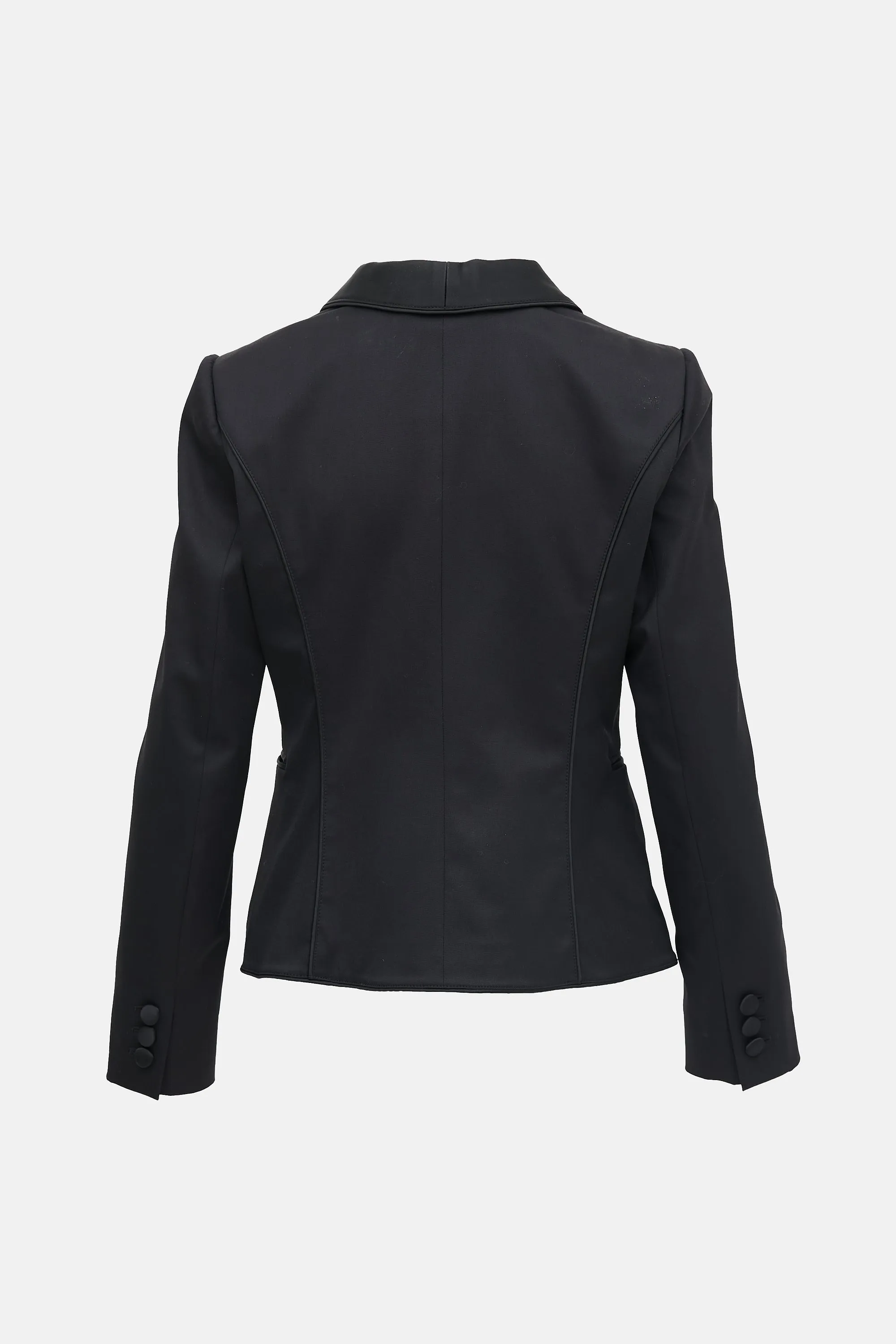 Wool Tuxedo Blazer sold by VSP Consignment product image thumbnail 2