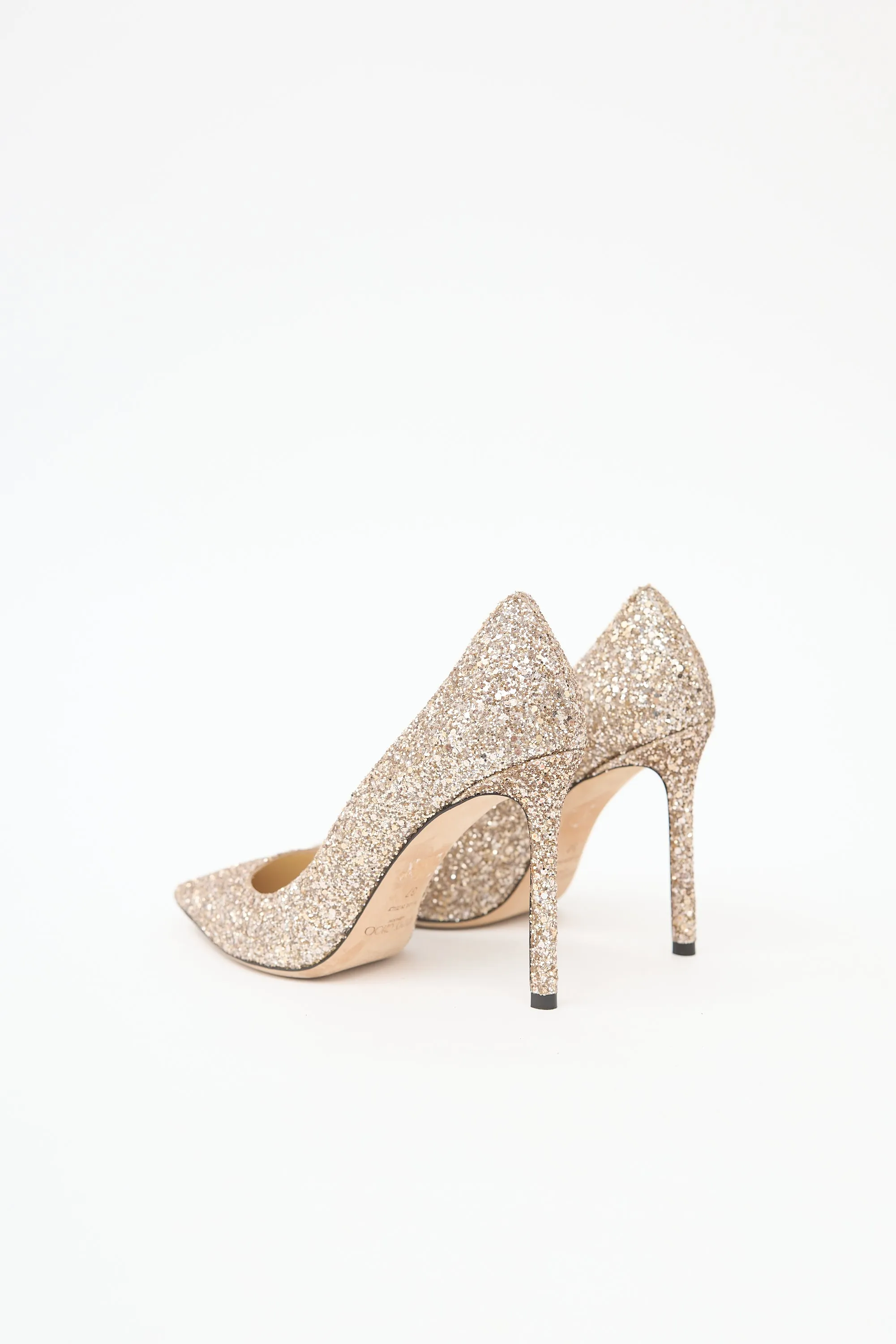 Glitter Romy Pump sold by VSP Consignment product image thumbnail 4