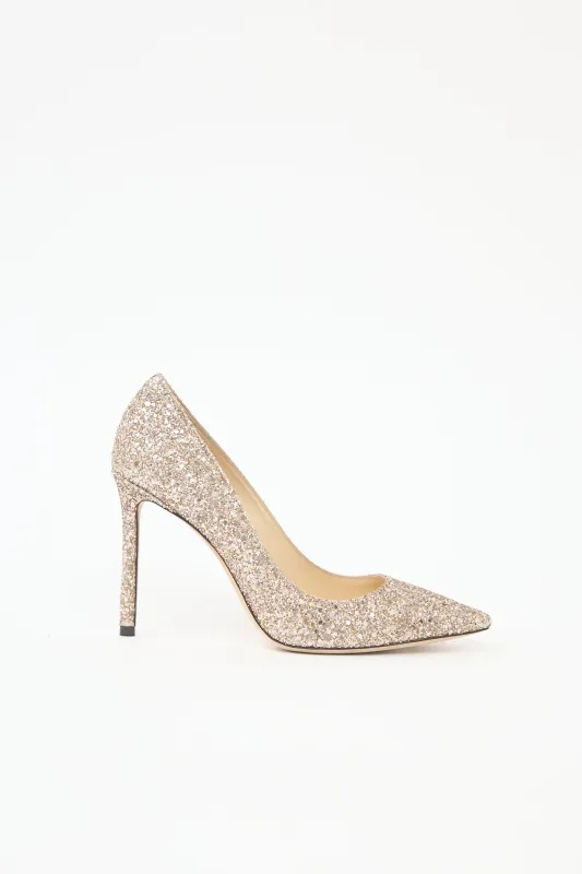 Glitter Romy Pump made by Jimmy Choo