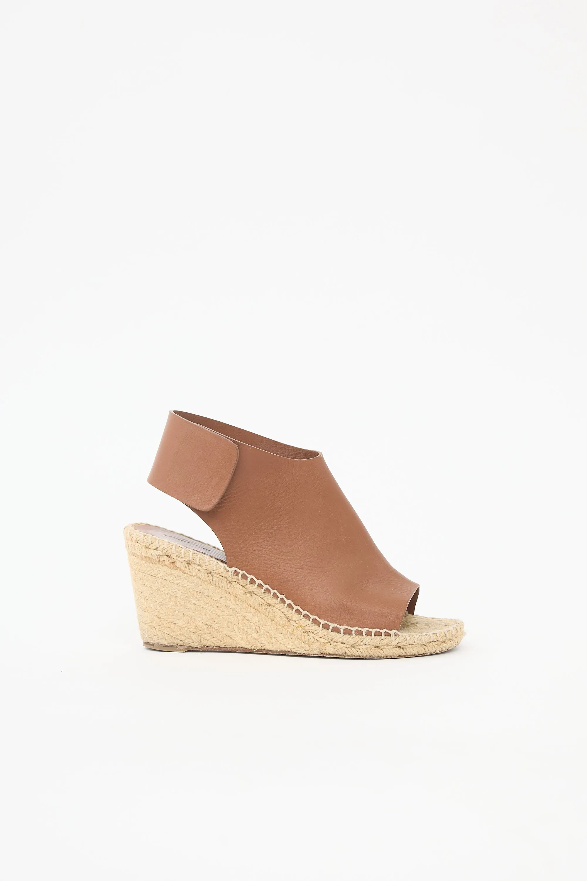 Leather Espadrille Wedge Sandal sold by VSP Consignment